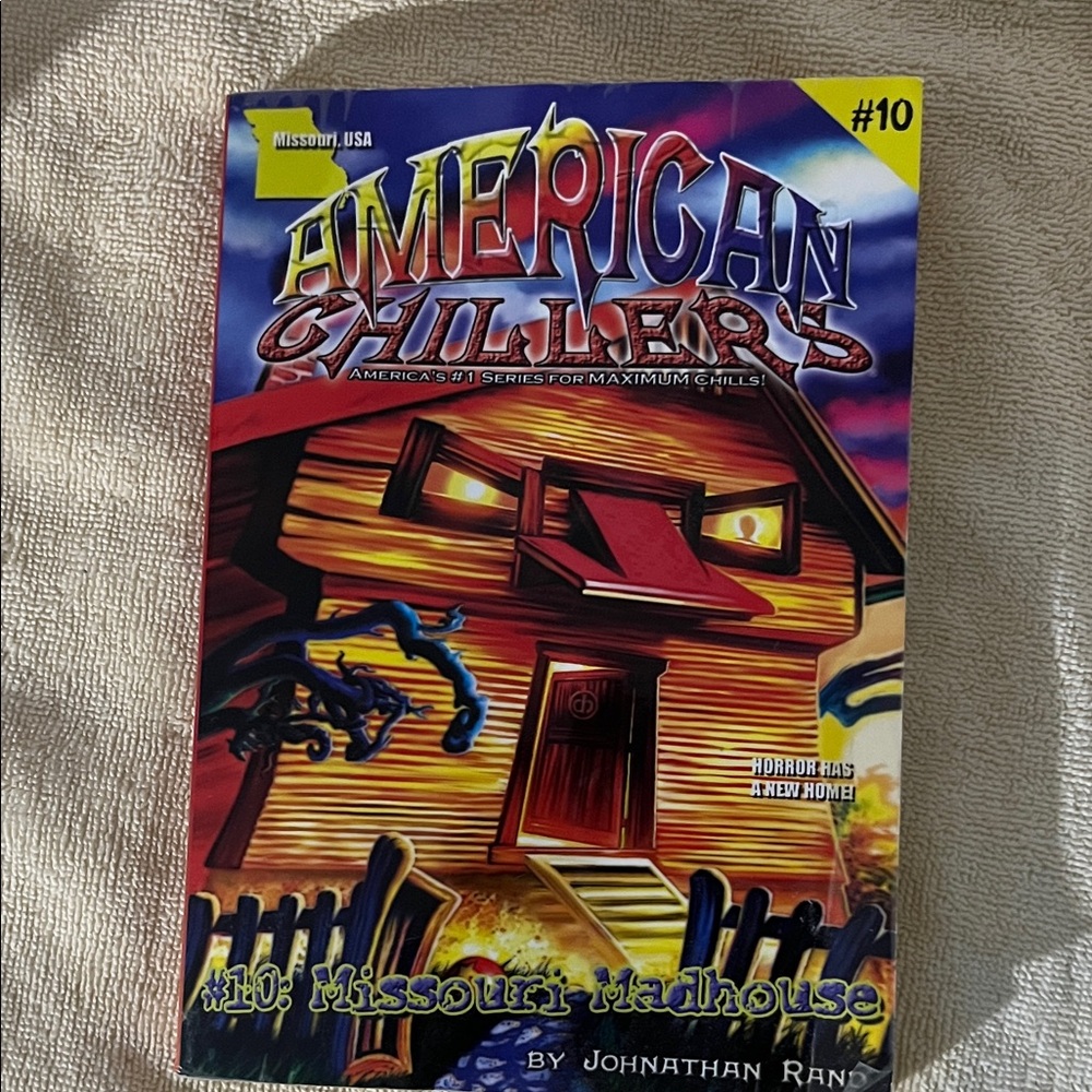 American Chillers #10 Missouri Madhouse Paperback Johnathan Rand
